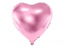 Ballon mylar Coeur - 45cm - rose clair