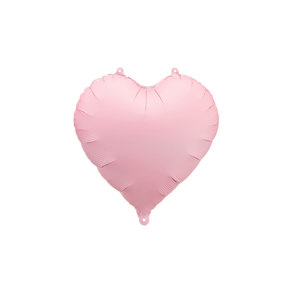Ballon mylar coeur - 45cm - rose