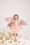 Ballon mylar Ailes de Papillon - rose mat