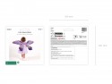 Ballon mylar Ailes de Papillon - violet mat