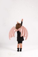 Ballon mylar Ailes de Chauve -souris - rose holographique