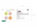 4 Ballons mylar Marguerites pour guirlande - mix
