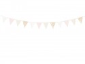 Guirlande de fanions bohème nude - 2,1 m