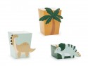 6 pots à gourmandises "dinosaures"