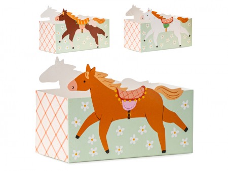 3 Boîtes à goûter - - cheval