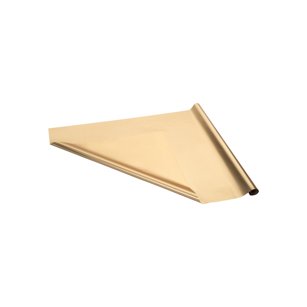Rouleau de feuille décorative métallique - or luxe