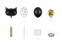Bouquet de ballons - chat - noir