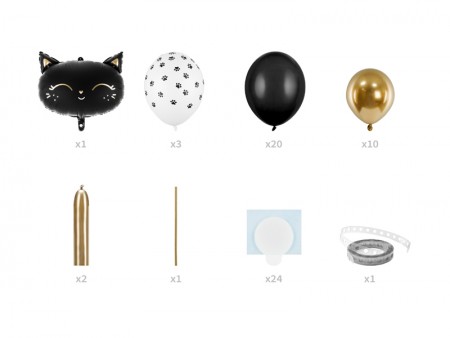 Bouquet de ballons - chat -...