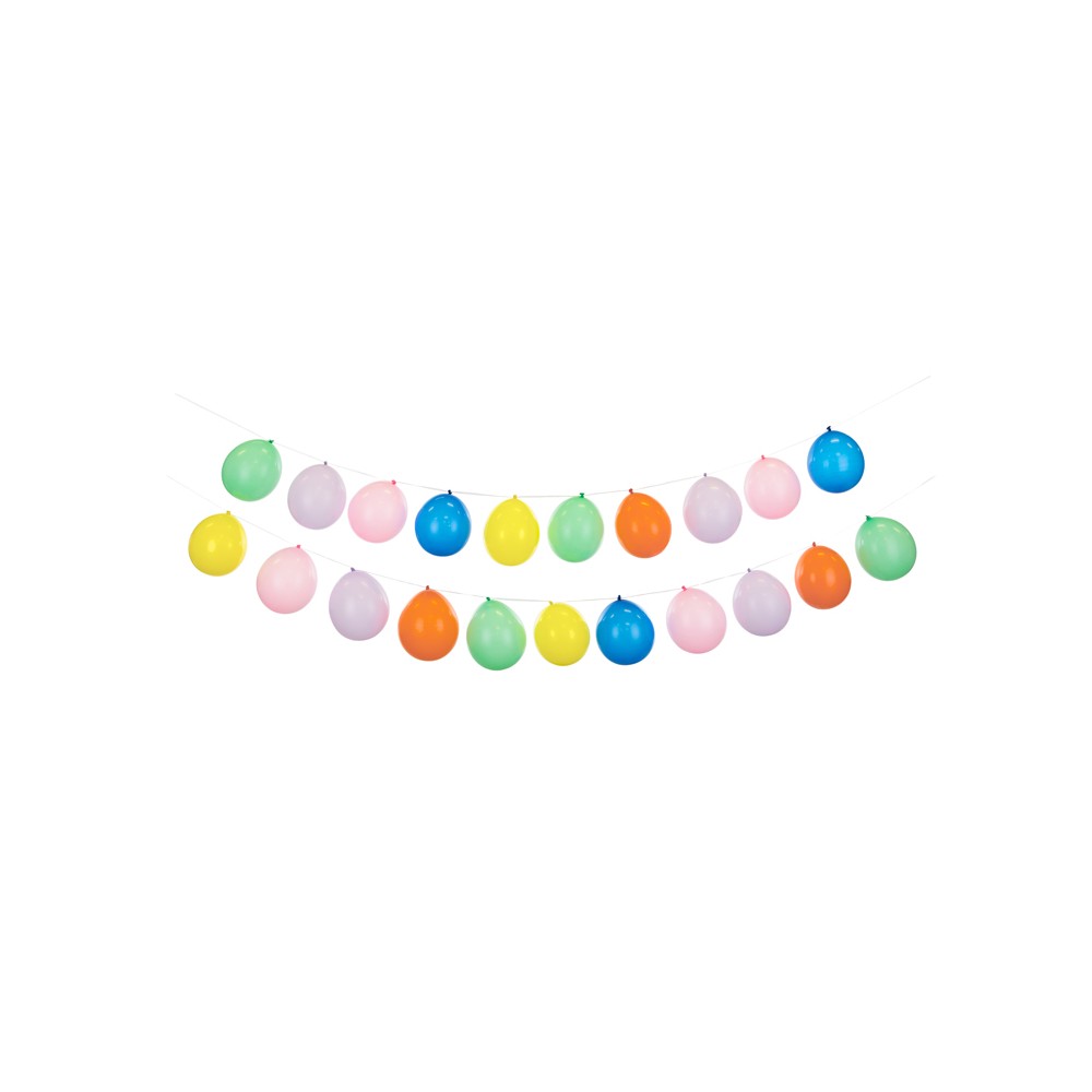 Guirlande de ballons 3en1 - mix