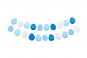 Guirlande de ballons 3en1 - bleu