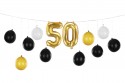 Guirlande de ballons 3en1 - 50e anniversaire