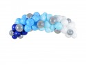 60 Guirlande de ballons - bleu