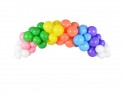 60 Guirlande de ballons - arc -en -ciel