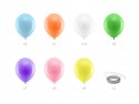 60 Guirlande de ballons - arc -en -ciel