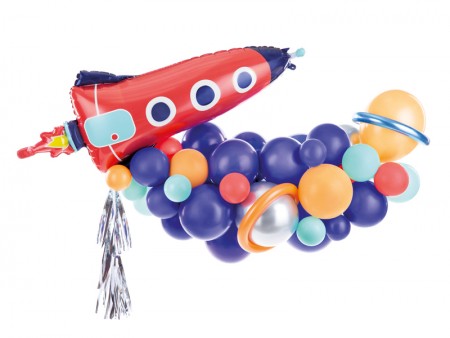 Guirlande de ballons - Fusée