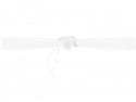 2 Guirlandes en organza - blanc