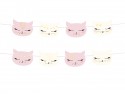 Guirlande "têtes de chats"