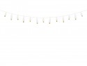 Guirlande de plumes - blanche
