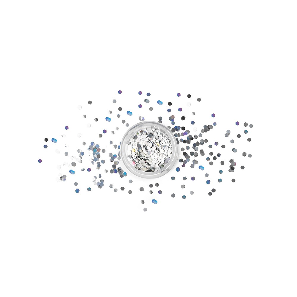Paillettes pour le visage - holographique