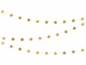 Guirlande dorée "petites étoiles" - 3,60 m