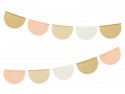 Guirlande de papier de soie - Nude