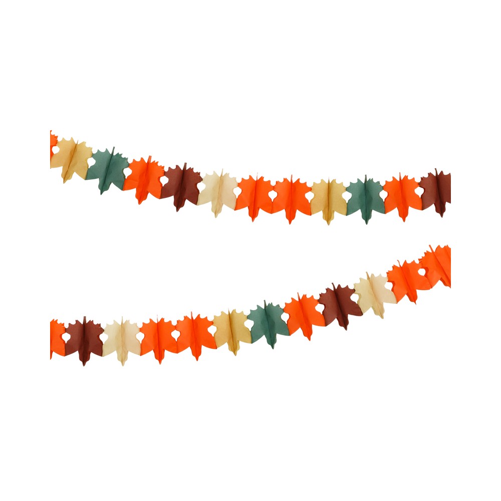Guirlande en papier Feuilles