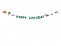 Guirlande Happy Birthday Dino