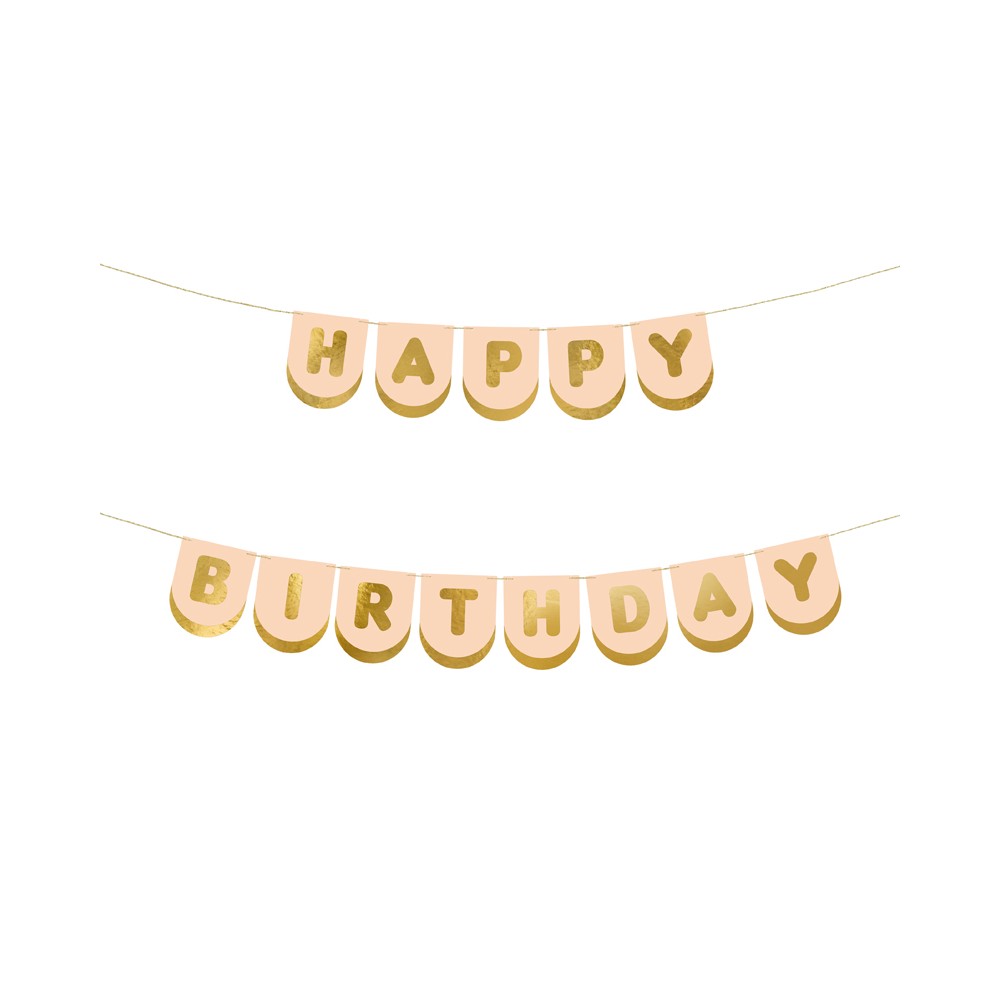 Guirlande Happy Birthday - - cheval