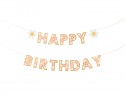Guirlande "Happy Birthday" - marguerite