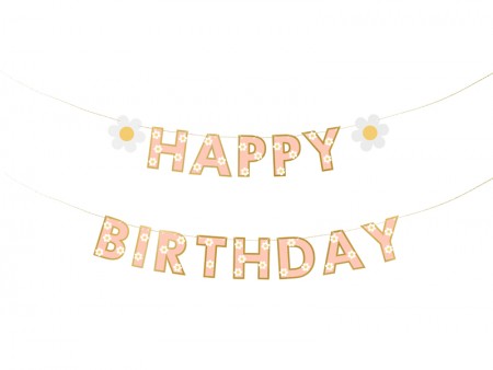 Guirlande "Happy Birthday"...
