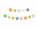 Guirlande "Happy Birthday" - étoiles