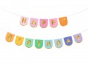 Guirlande "Happy Birthday" - color party