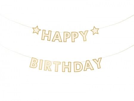 Guirlande "Happy Birthday"...
