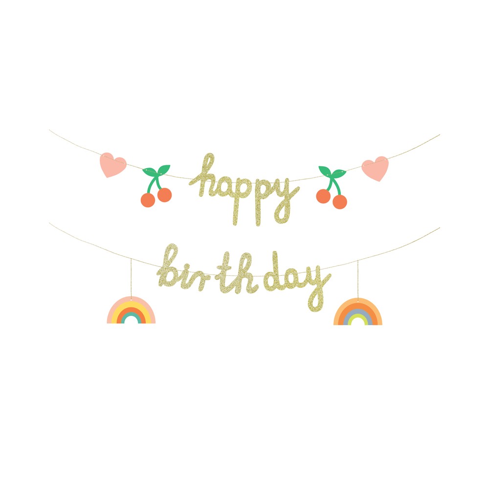 Guirlande "Happy Birthday" - Miami