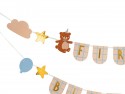 Guirlande Premier Anniversaire avec des ours
