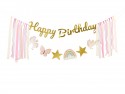 Guirlande Happy Birthday Unicorns