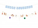 Guirlande Happy Birthday Chiens