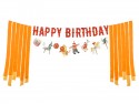 Guirlande Happy Birthday Cirque