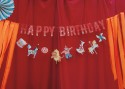 Guirlande Happy Birthday Cirque