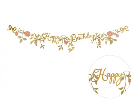 Guirlande Happy Birthday...