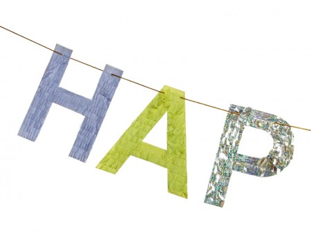 Guirlande Happy Birthday - mix