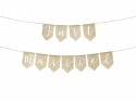 Guirlande en jute ''Just married''