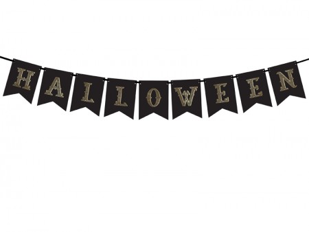 Guirlande Halloween - noire