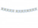 Guirlande ''Happy Birthday'' - bleue