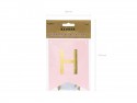 Guirlande de fanions rose "Happy birthday" - 1,8 m