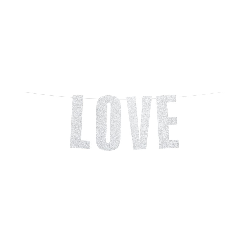 Guirlande d'amour - argent