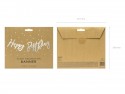 Guirlande Happy Birthday - argent