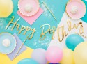 Guirlande Happy Birthday - or