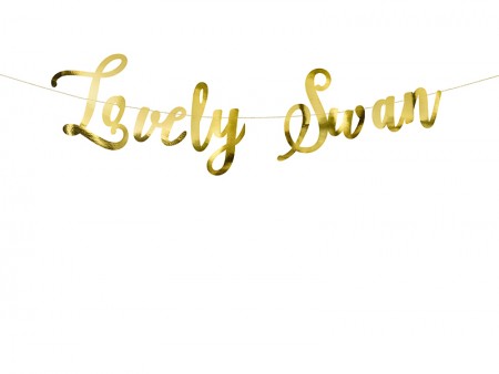 Guirlande Lovely Swan - or