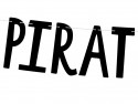 Guirlande en papier "pirates party"
